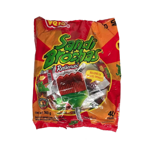 Vero Sandi Brochas Rellenas polvito enchiloso 40-pcs