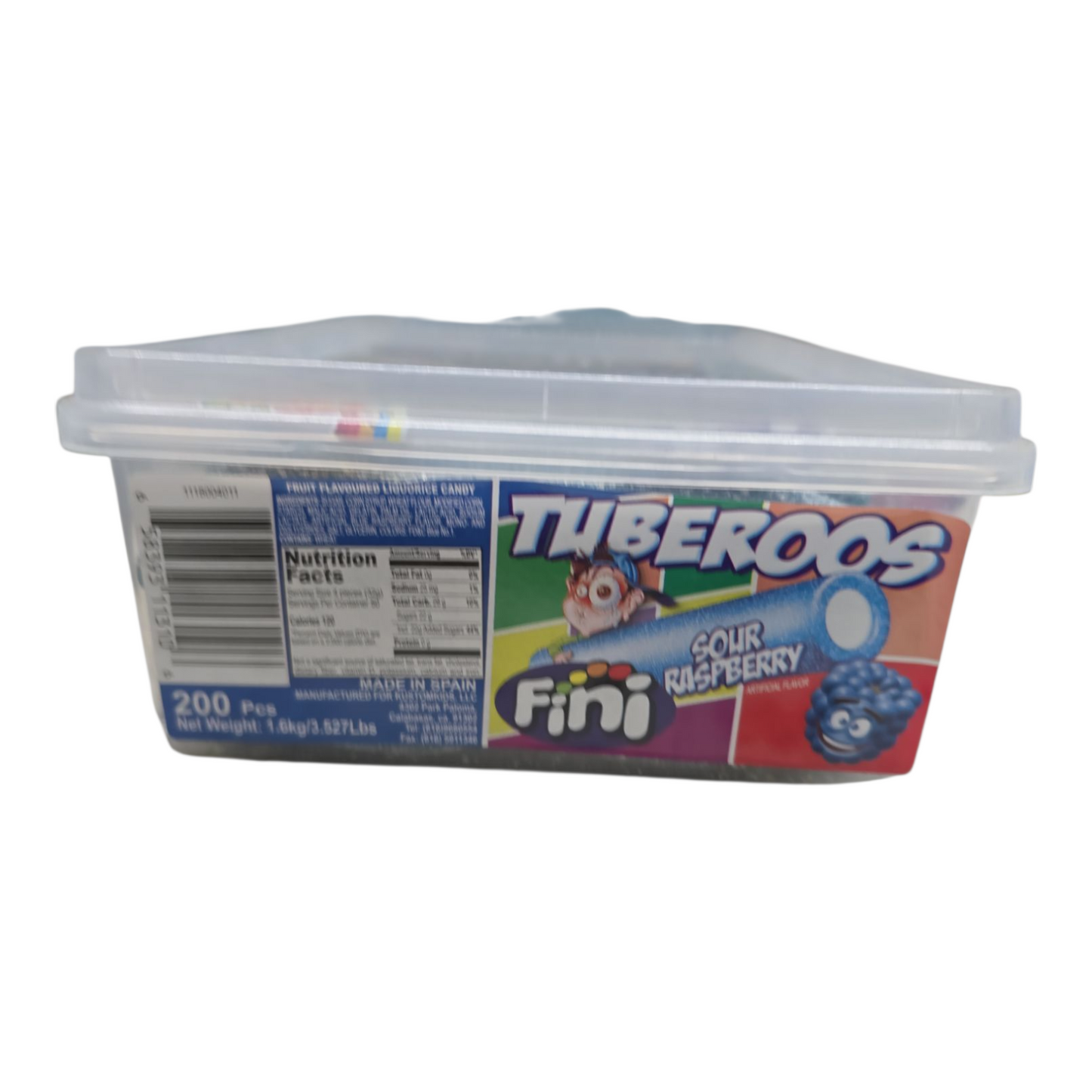 Fini Tuberoos Sour Strawberry 200-pcs box