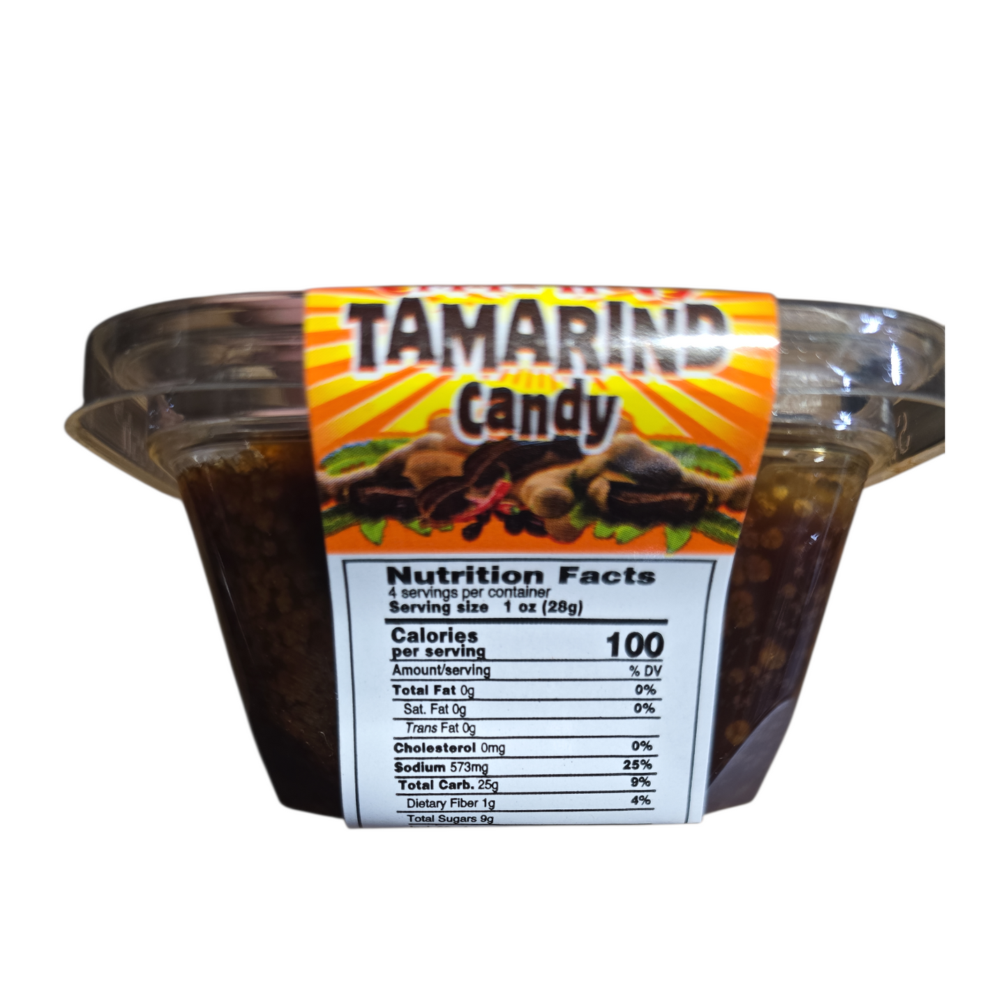 10 Tarugos Tamarindo Picosito Net Wt 4-oz (112g) Each