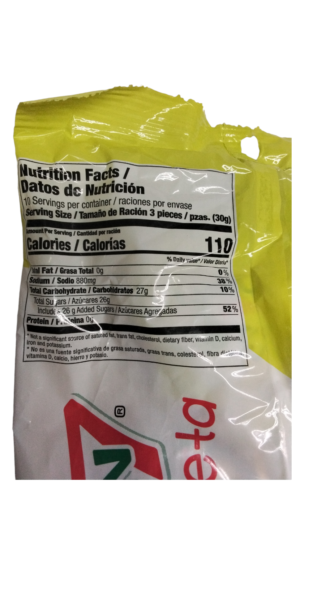 Anahuac Limon 7 Paleta 30 pieces Net weight 10.58-oz Mexican candy