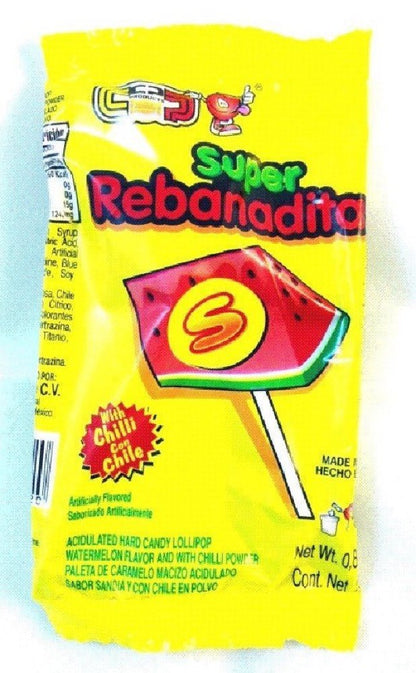 Candy Pop Super Rebanadita Sandia 20-Pieces Pack Mexican candy