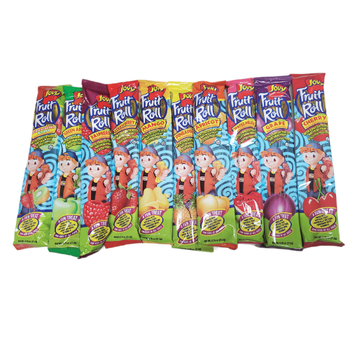 Jovy Fruit Roll Mix flavor 48-ct you will get all flavor available