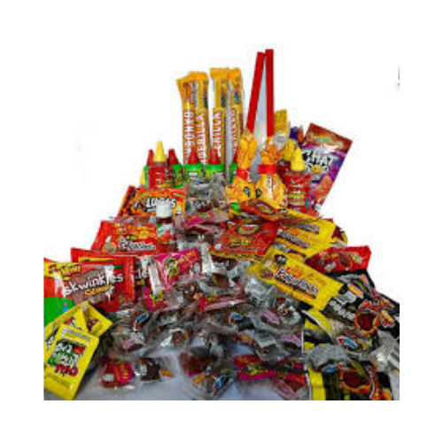 Deluxe Spicy Mexican Candy Mix 4 Pounds, Best Brands of Mexican Candy