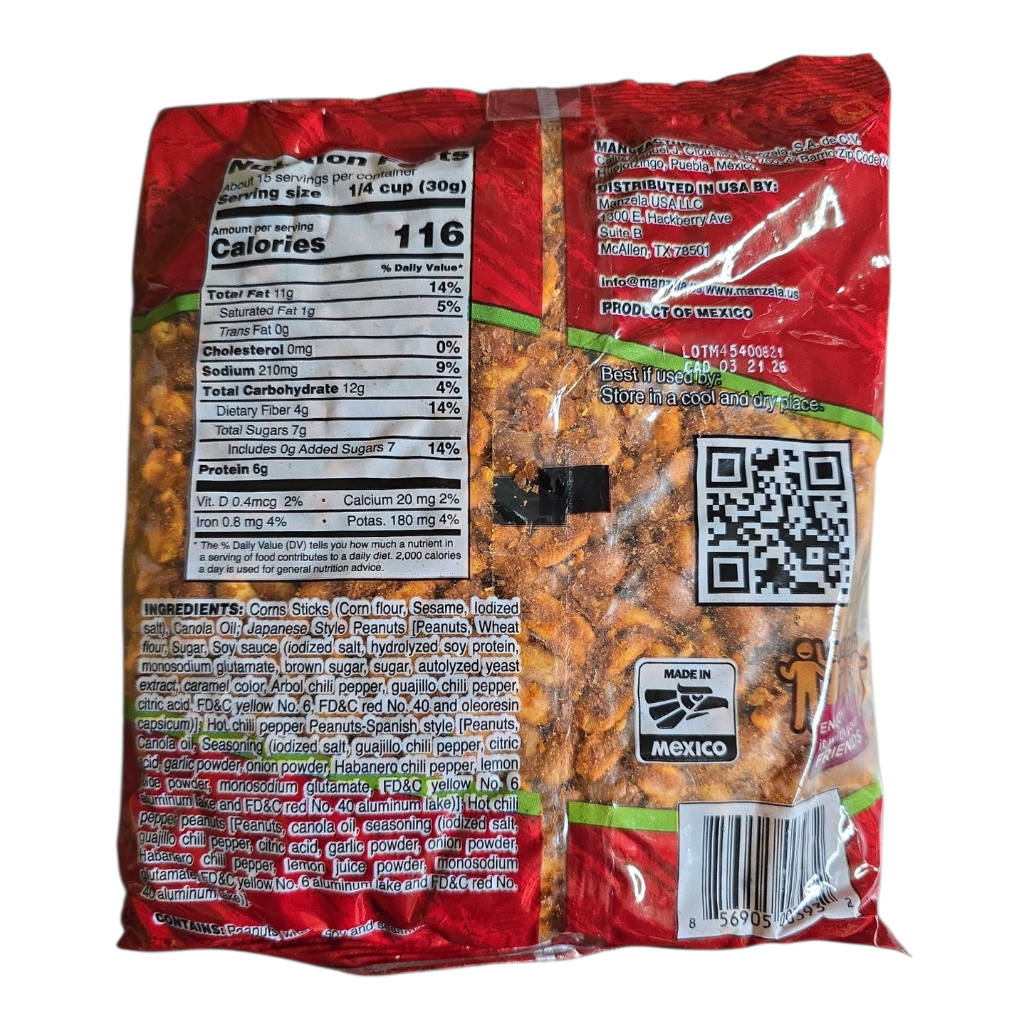 Manzela Botana Fiesta Mexican Assortment 16-oz (454g)