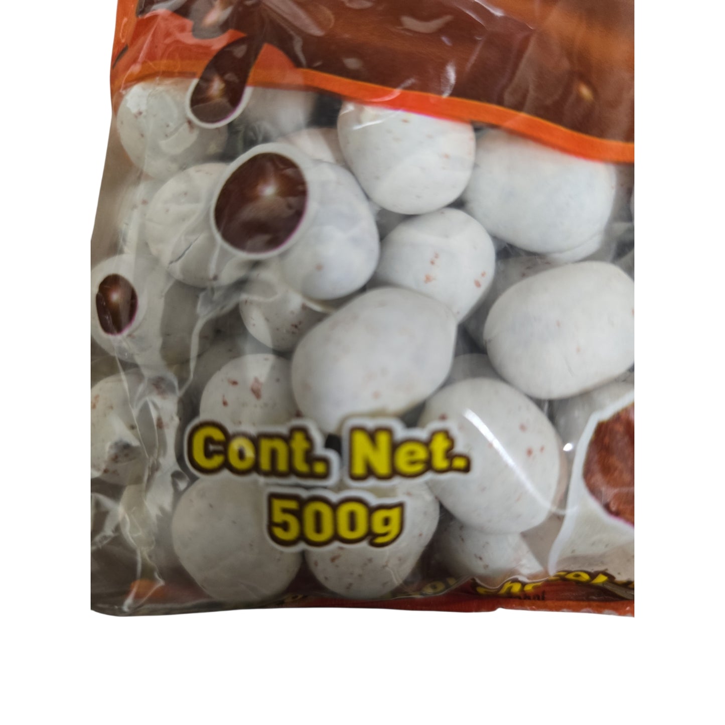 Huevitos de Paloma – Chocolate Flavored Eggs with White Candy Shell (17.64 oz / 500 g)