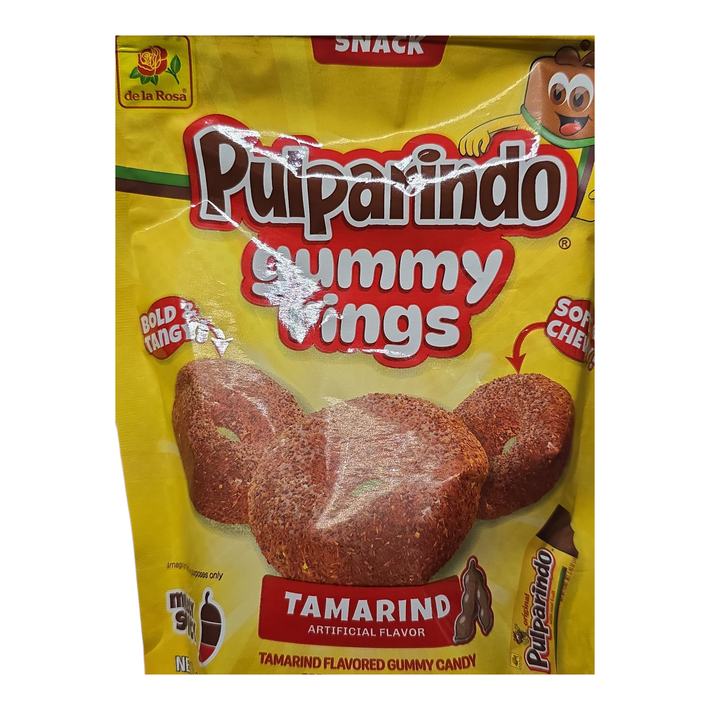 Pulparindo Gummy Rings Flavor Tamarind