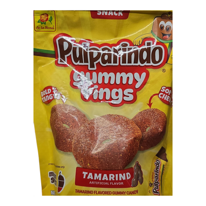 Pulparindo Gummy Rings Flavor Tamarind