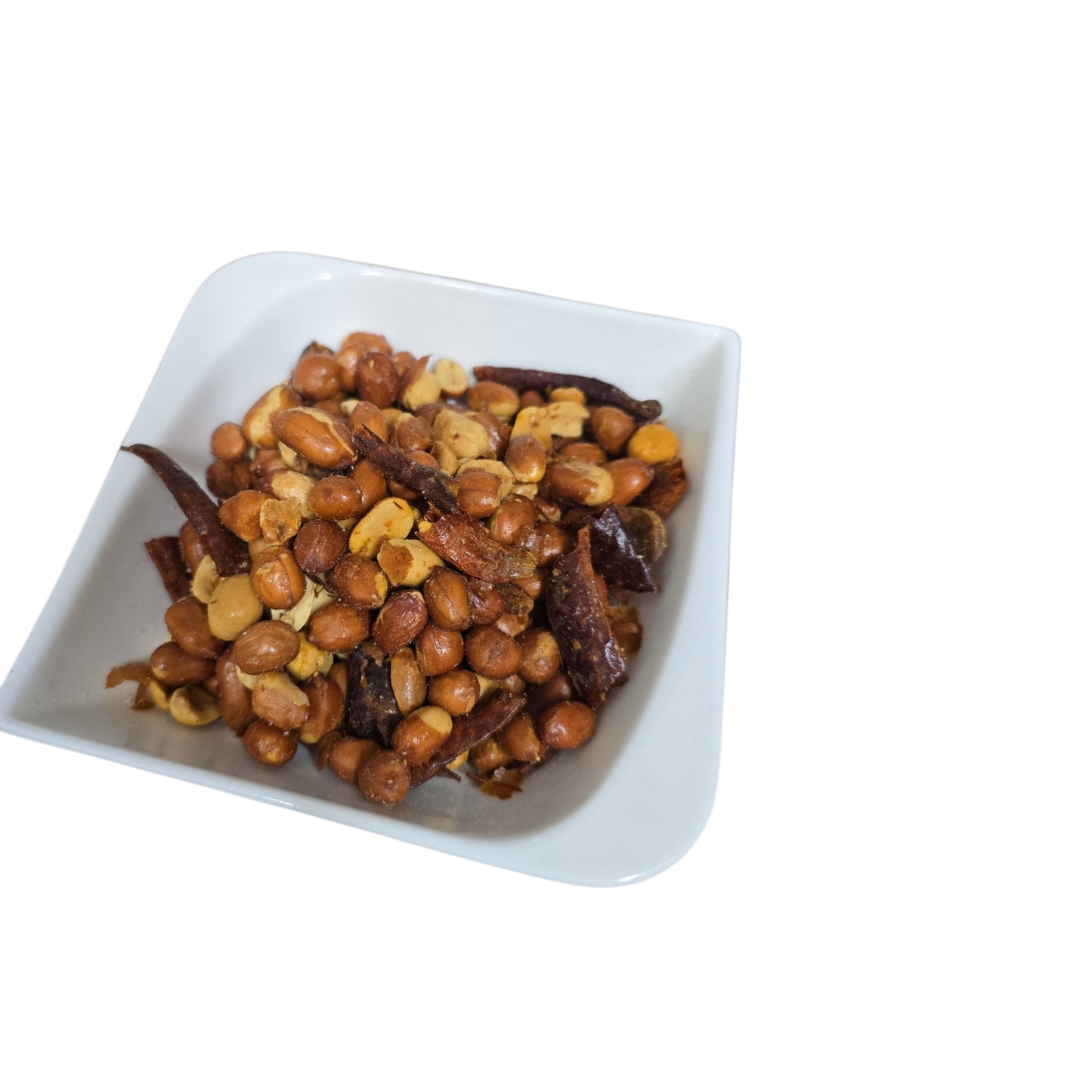 Manzela Cacahuate Español con Chile de Árbol y Ajo – 31.77 oz (900g)