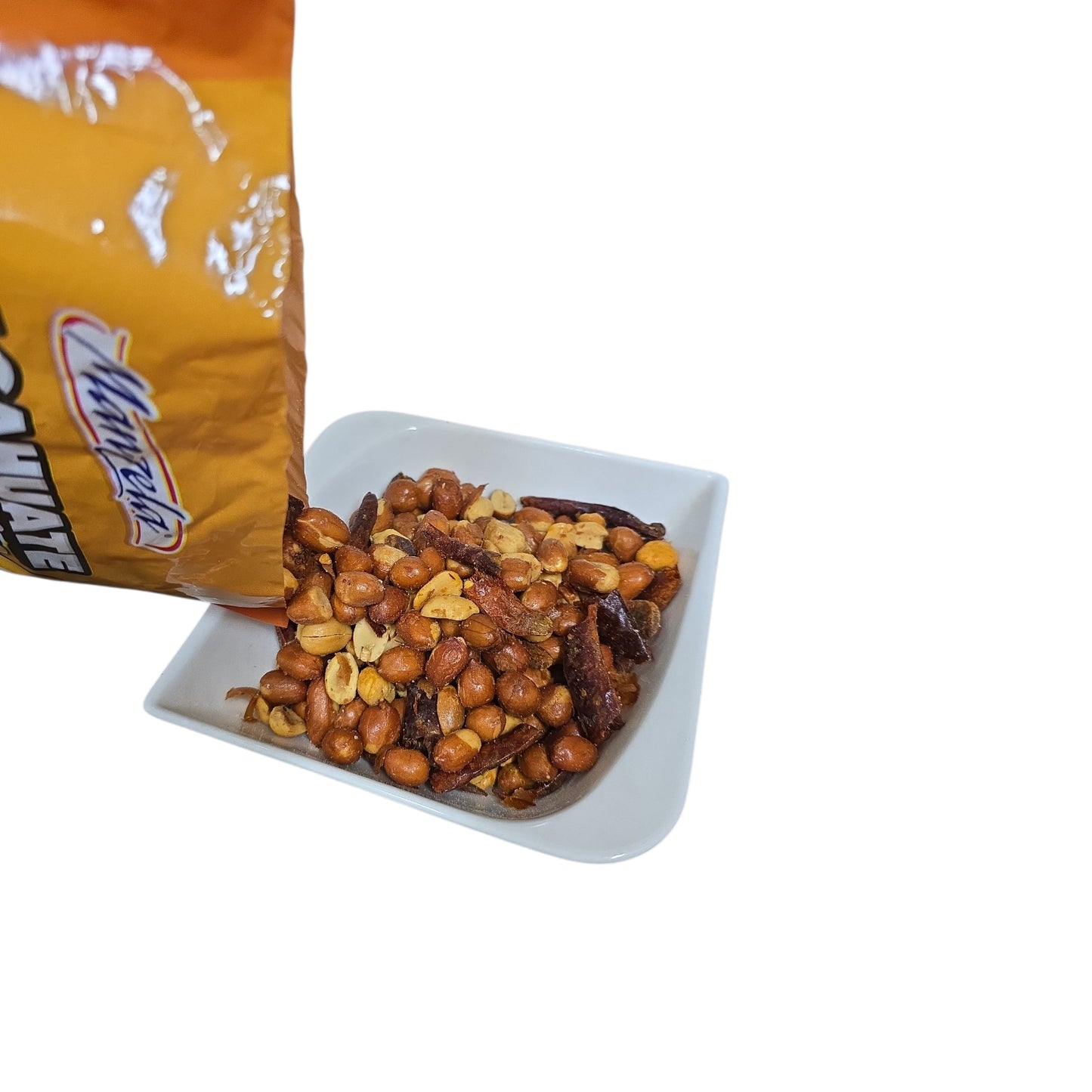 Manzela Cacahuate Español con Chile de Árbol y Ajo – 31.77 oz (900g)