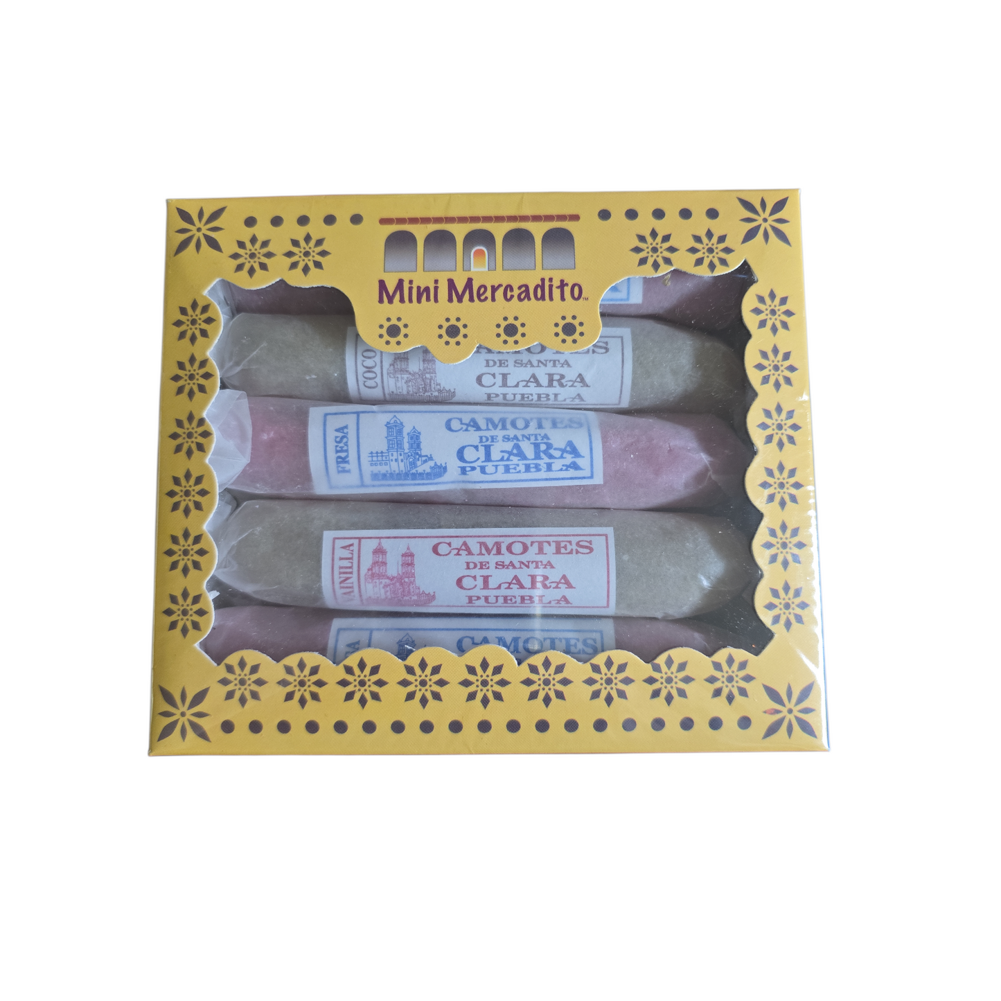Camote Pueblano Mexican Sweet Potato candy Sweet 10 pieces box net wt 1lb 7.8-oz