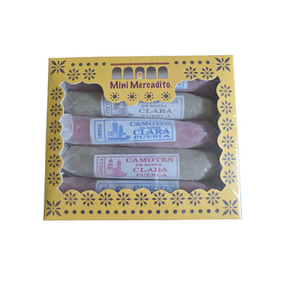 Camote Pueblano Mexican Sweet Potato candy Sweet 10 pieces box net wt 1lb 7.8-oz