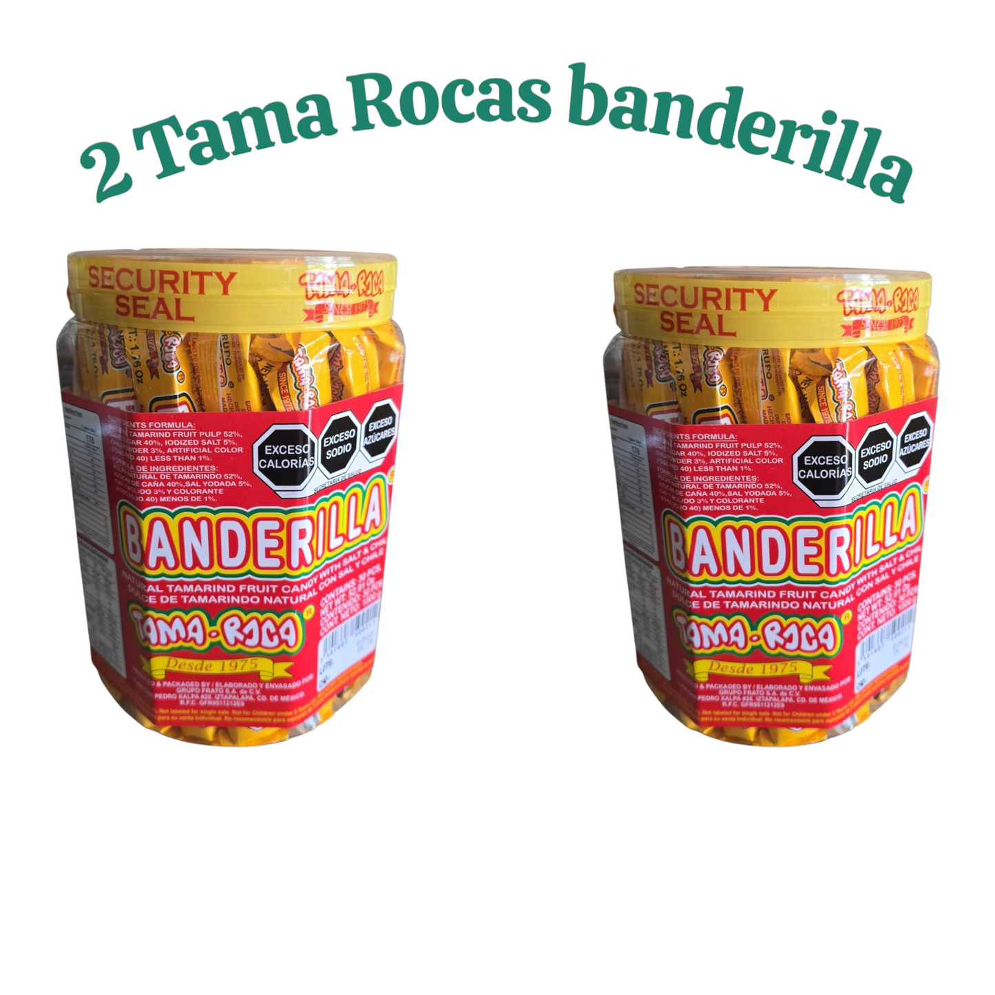 2x Tama-Rica Banderilla 30-pieces pack